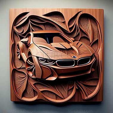 3D мадэль BMW i8 (STL)